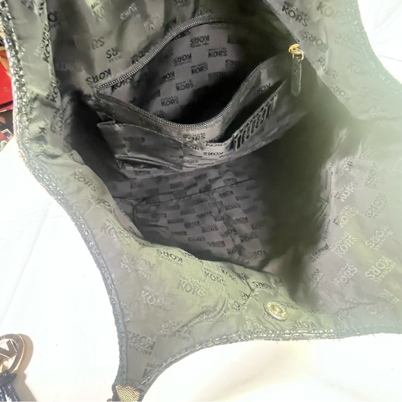 Michael Kors Black and Tan Women's Bag - Picture 6 of 10